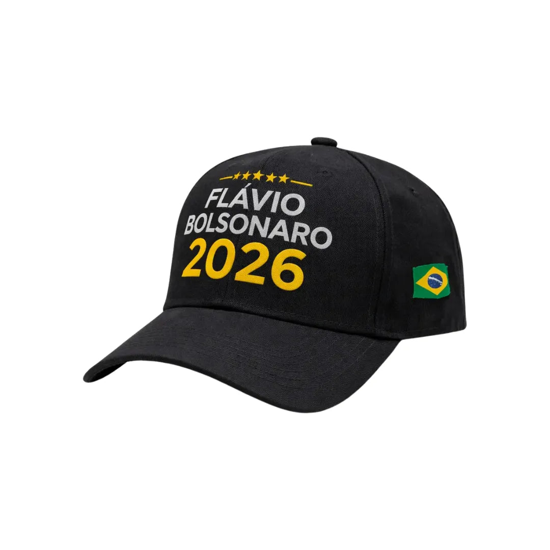 Boné Patriota Flávio Bolsonaro 2026 Oficial