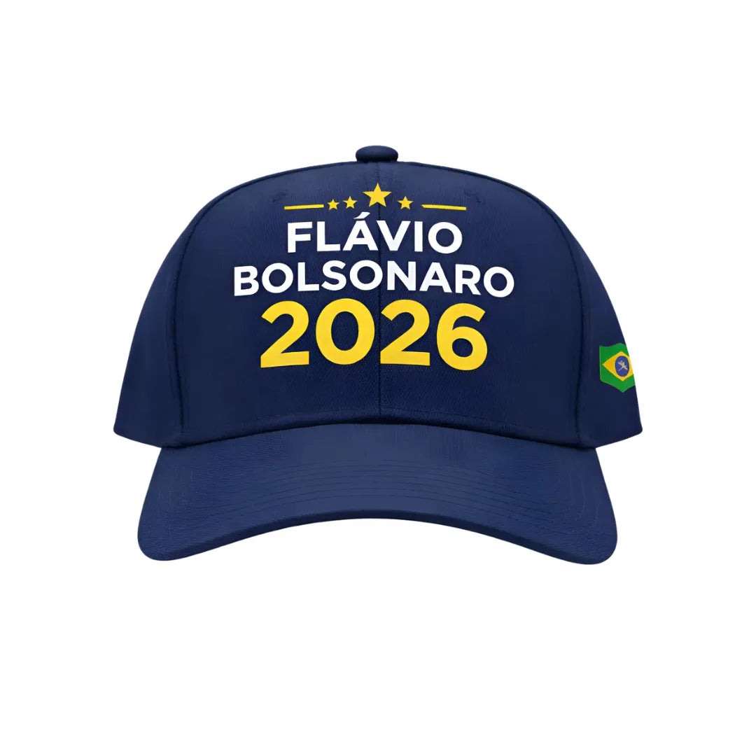 Boné Patriota Flávio Bolsonaro 2026 Oficial