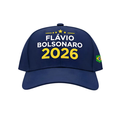 Boné Patriota Flávio Bolsonaro 2026 Oficial