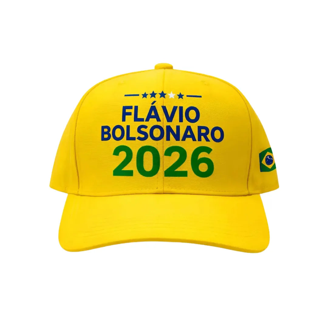 Boné Patriota Flávio Bolsonaro 2026 Oficial