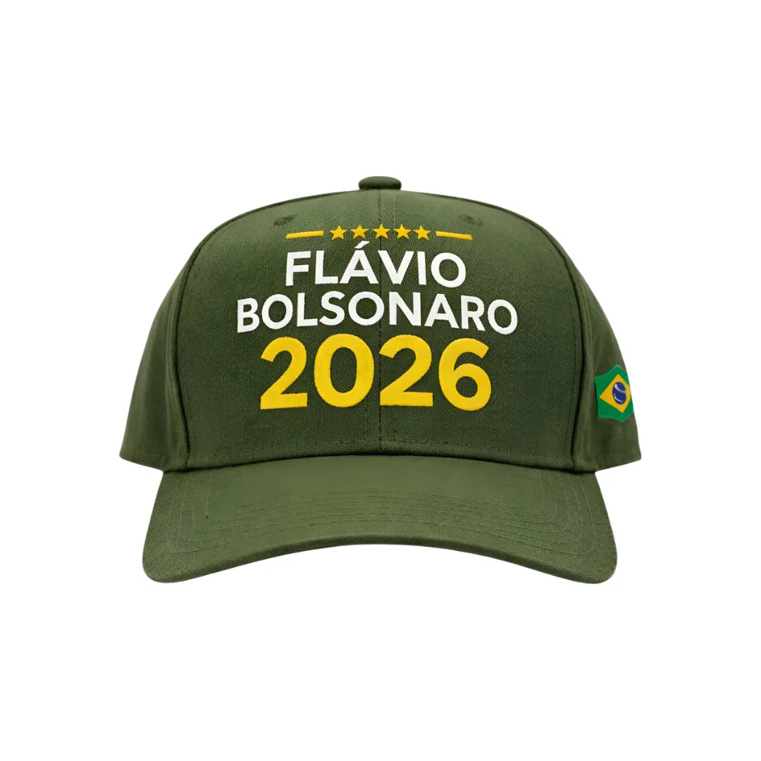 Boné Patriota Flávio Bolsonaro 2026 Oficial