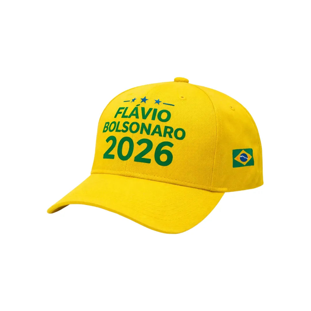 Boné Patriota Flávio Bolsonaro 2026 Oficial