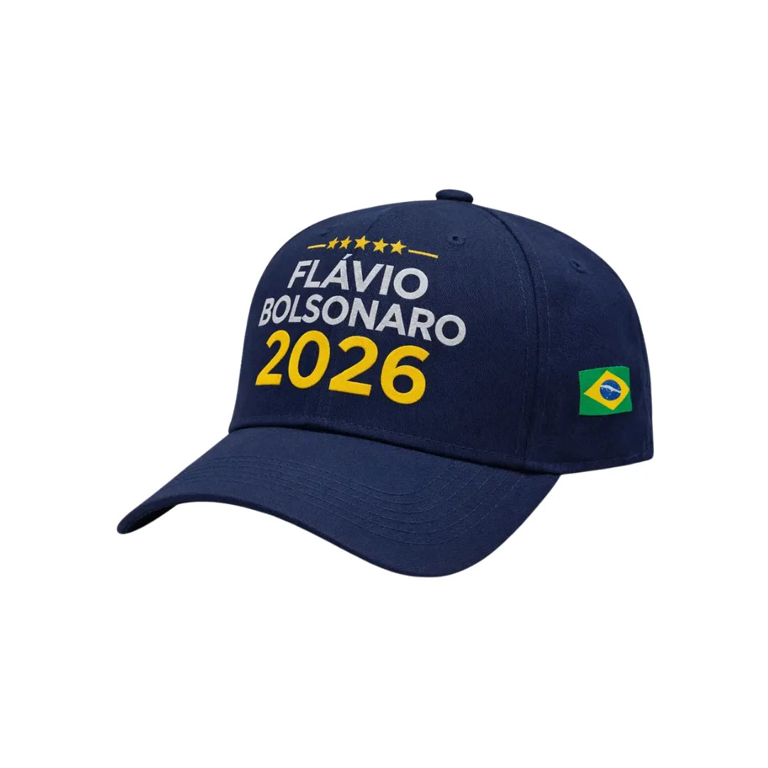Boné Patriota Flávio Bolsonaro 2026 Oficial