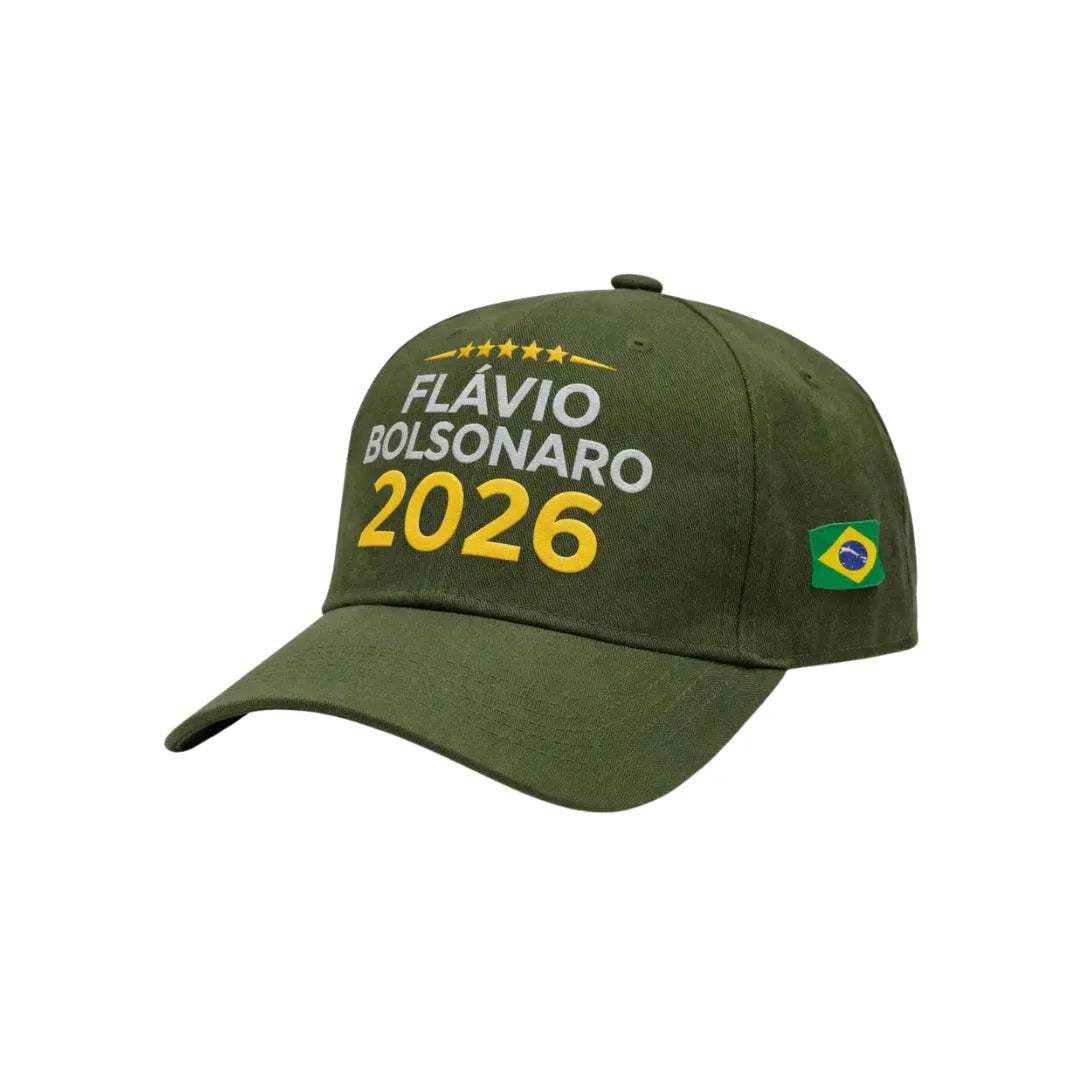 Boné Patriota Flávio Bolsonaro 2026 Oficial
